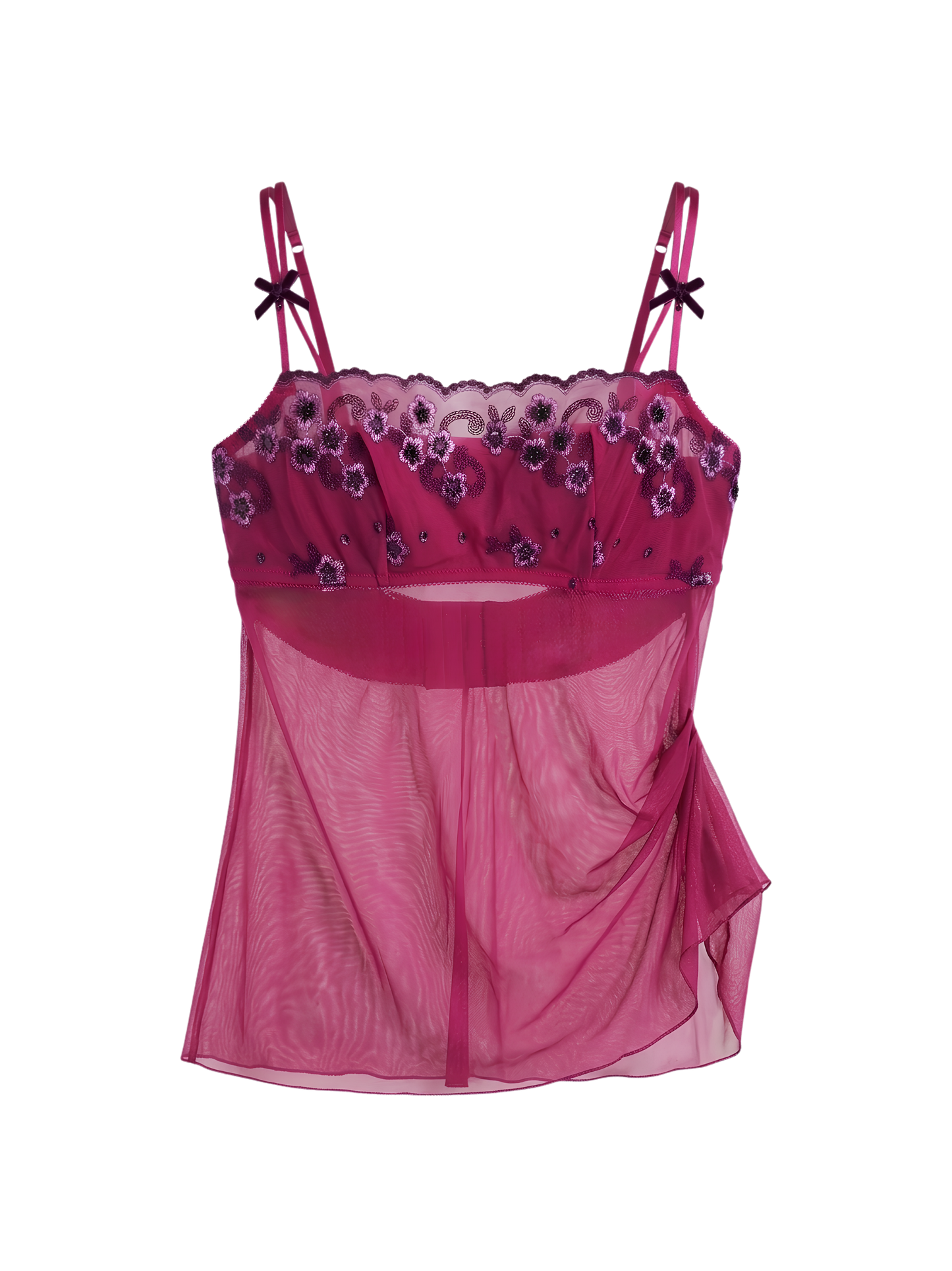 Y2k micromesh top 💕🌸