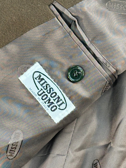 MISSONI - Giacca Blazer vintage verde oliva
