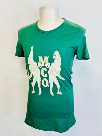 ALEXANDER McQUEEN MCQ - T-Shirt Verde Edizione Clown Grafico