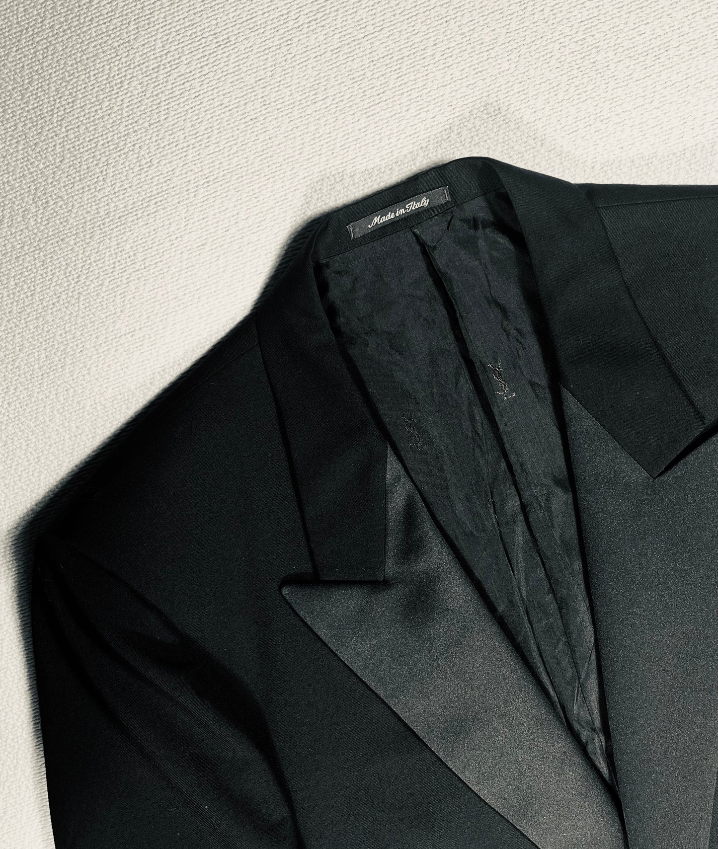 YVES SAINT LAURENT - Giacca smoking nera