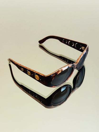 FENDI - Occhiali da sole vintage FF Medallion – Made in Italy
