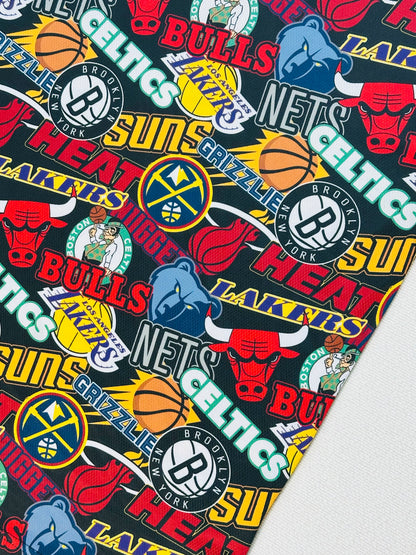 NBA x NEW ERA - T-shirt Multiteam Sticker Patch | XS