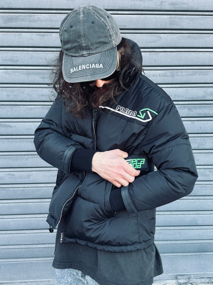 PRADA – Piumino Tech Logo Green Ediction