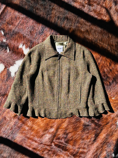 MOSCHINO JEANS - Giacca Cropped in Tweed Mélange