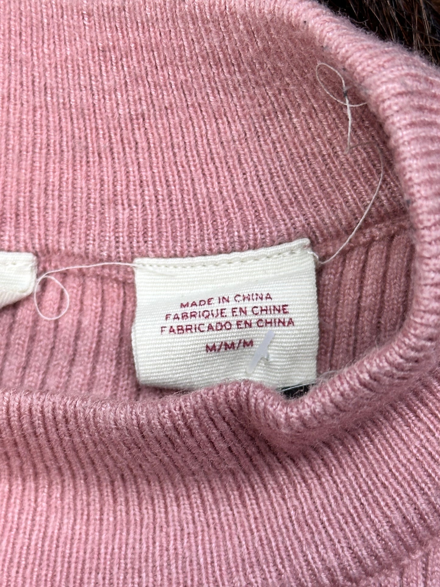 LEVI’S - Maglioncino rosa a costine - Minimal icon