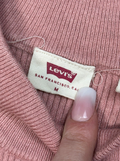 LEVI’S - Maglioncino rosa a costine - Minimal icon