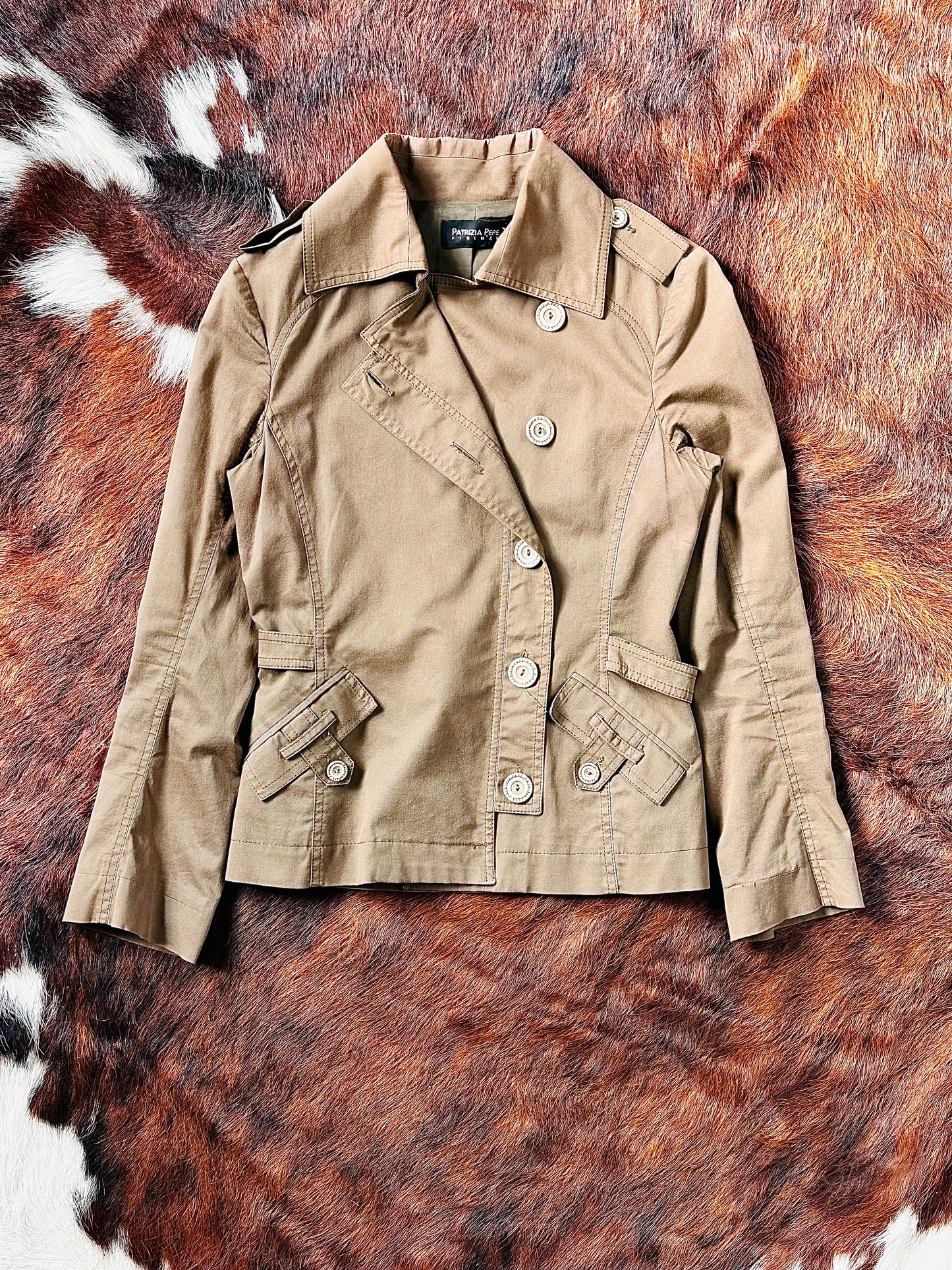 PATRIZIA PEPE - Trench Beige Sabbia