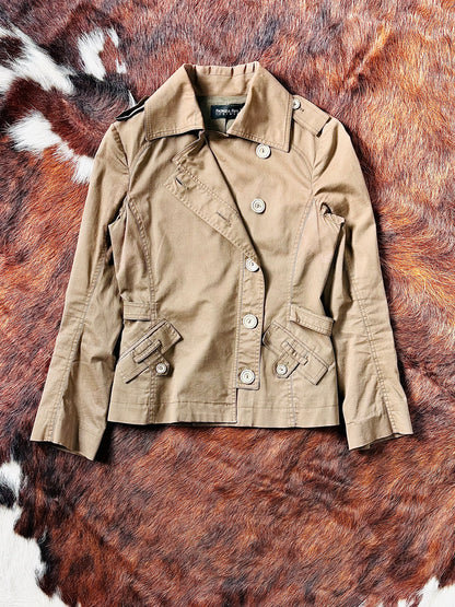 PATRIZIA PEPE - Trench Beige Sabbia