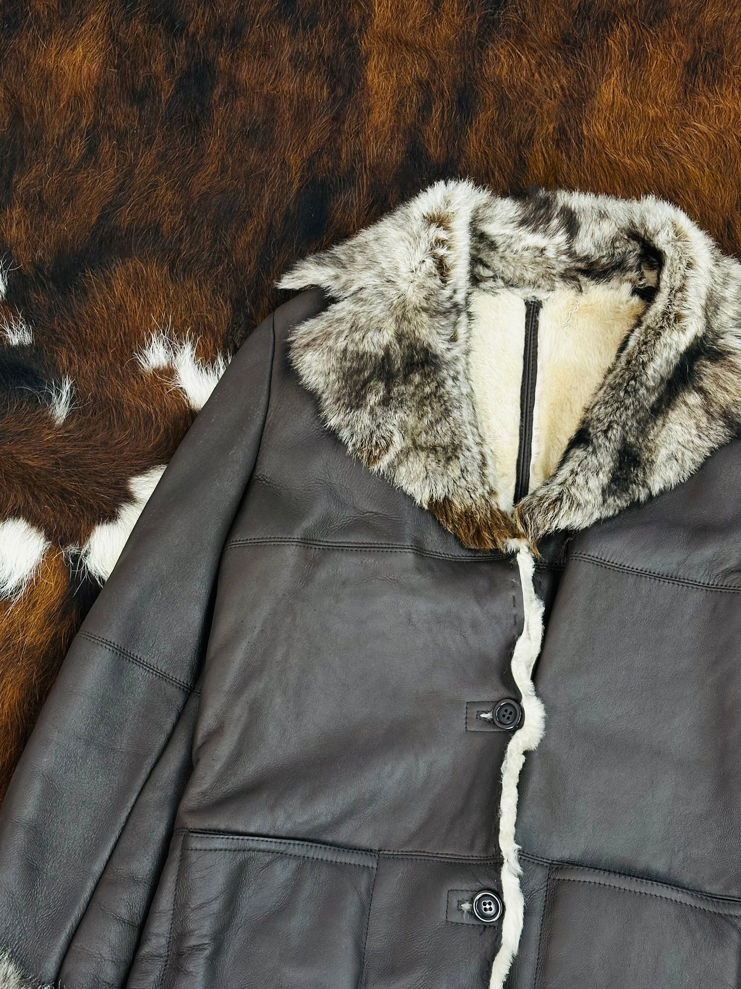 Montone Vintage in Pelle di Agnello