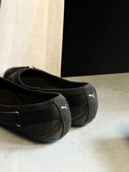 PUMA - Ballerine Nere – Modello Casual Sporty | Taglia 38½