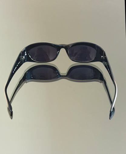 GUCCI - GG 2432/S – Occhiali da sole vintage neri Y2K Made in Italy