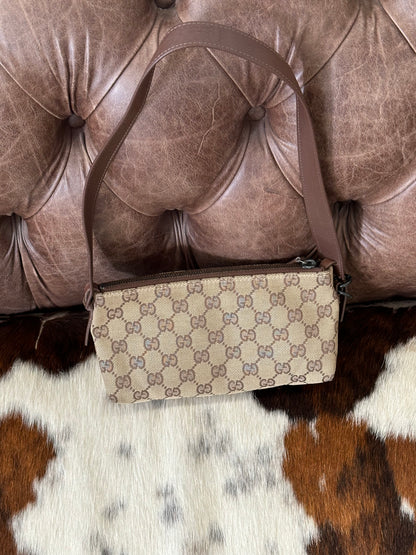 GUCCI - Pochette Abbey in Tela Monogram
