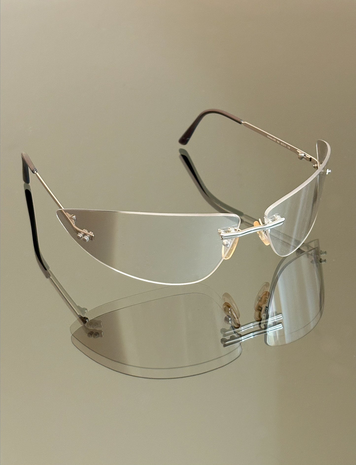ROBERTO CAVALLI - Occhiali da sole vintage Demetra 63S – Rimless Y2K Made in Italy