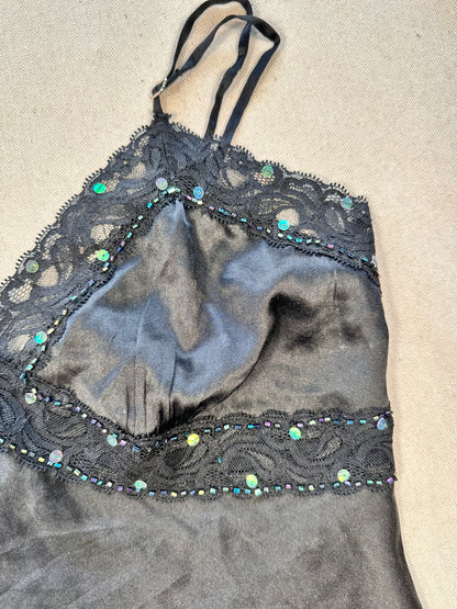 Y2k paillettes top