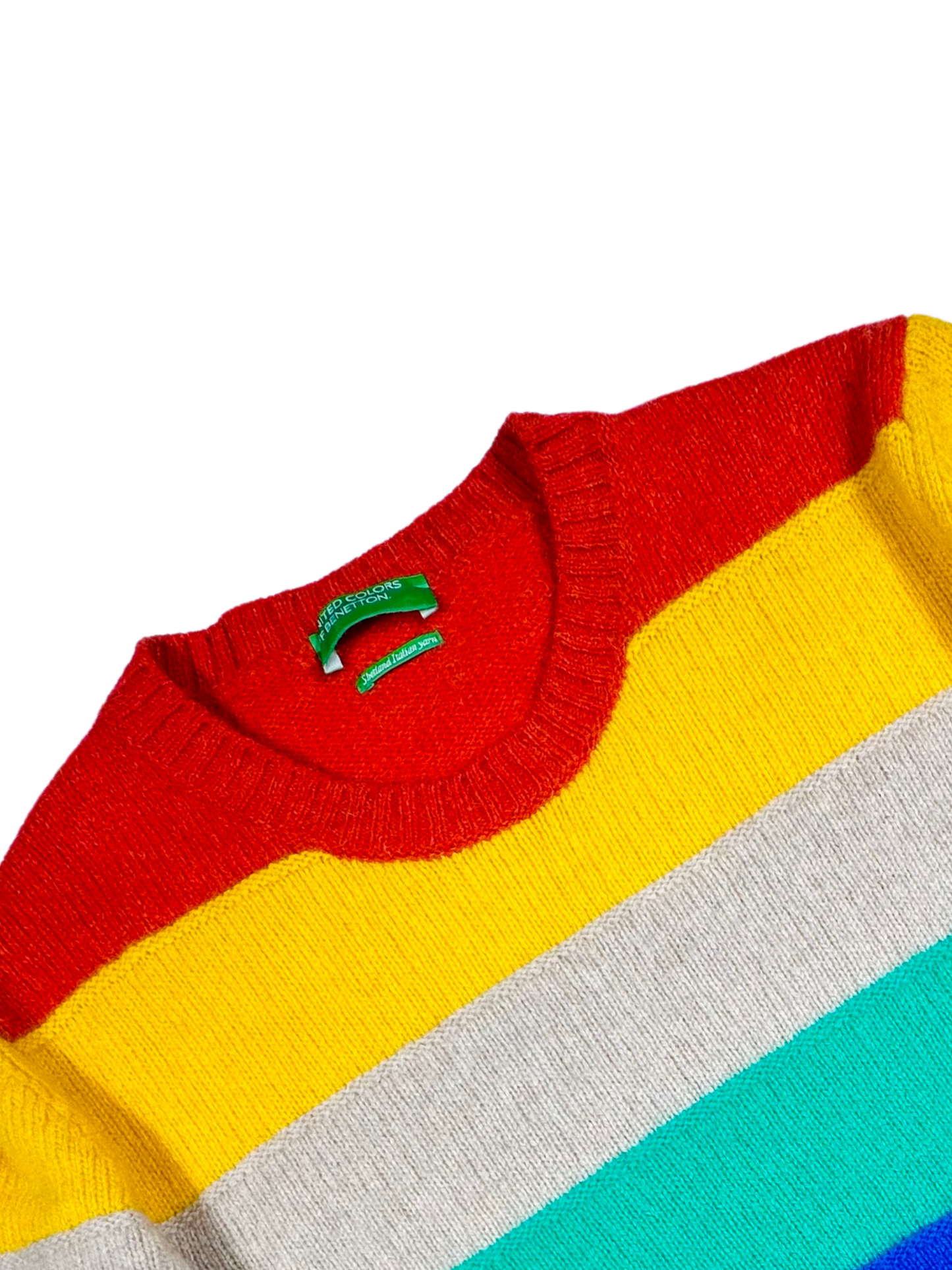 UNITED COLORS OF BENETTON - Maglione arcobaleno