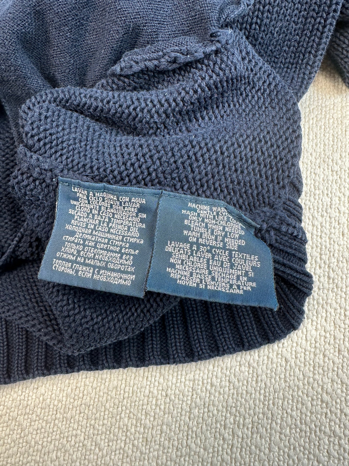 POLO RALPH LAUREN -  DESCRIZIONE Maglione con zip