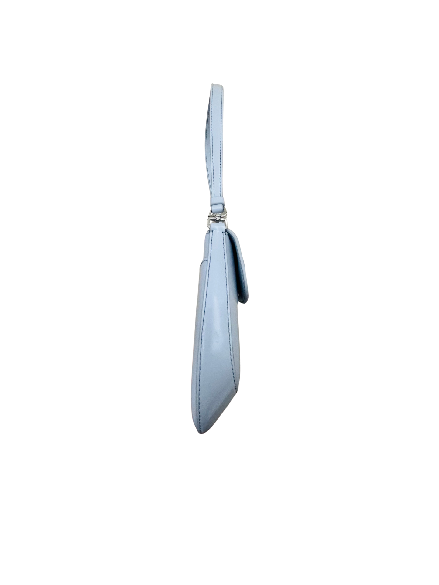 PRADA - Cleo in Pelle Spazzolata Grigio Ghiaccio| MEDIUM e SMALL