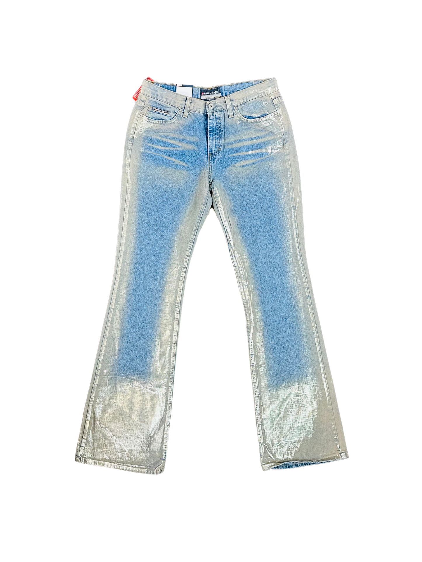 NEW JEANS – Y2K Silver Foil