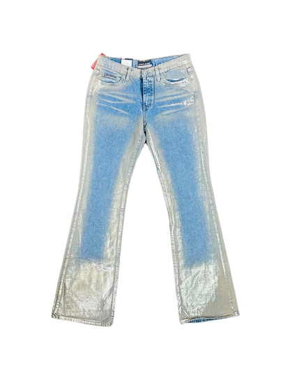 NEW JEANS – Y2K Silver Foil