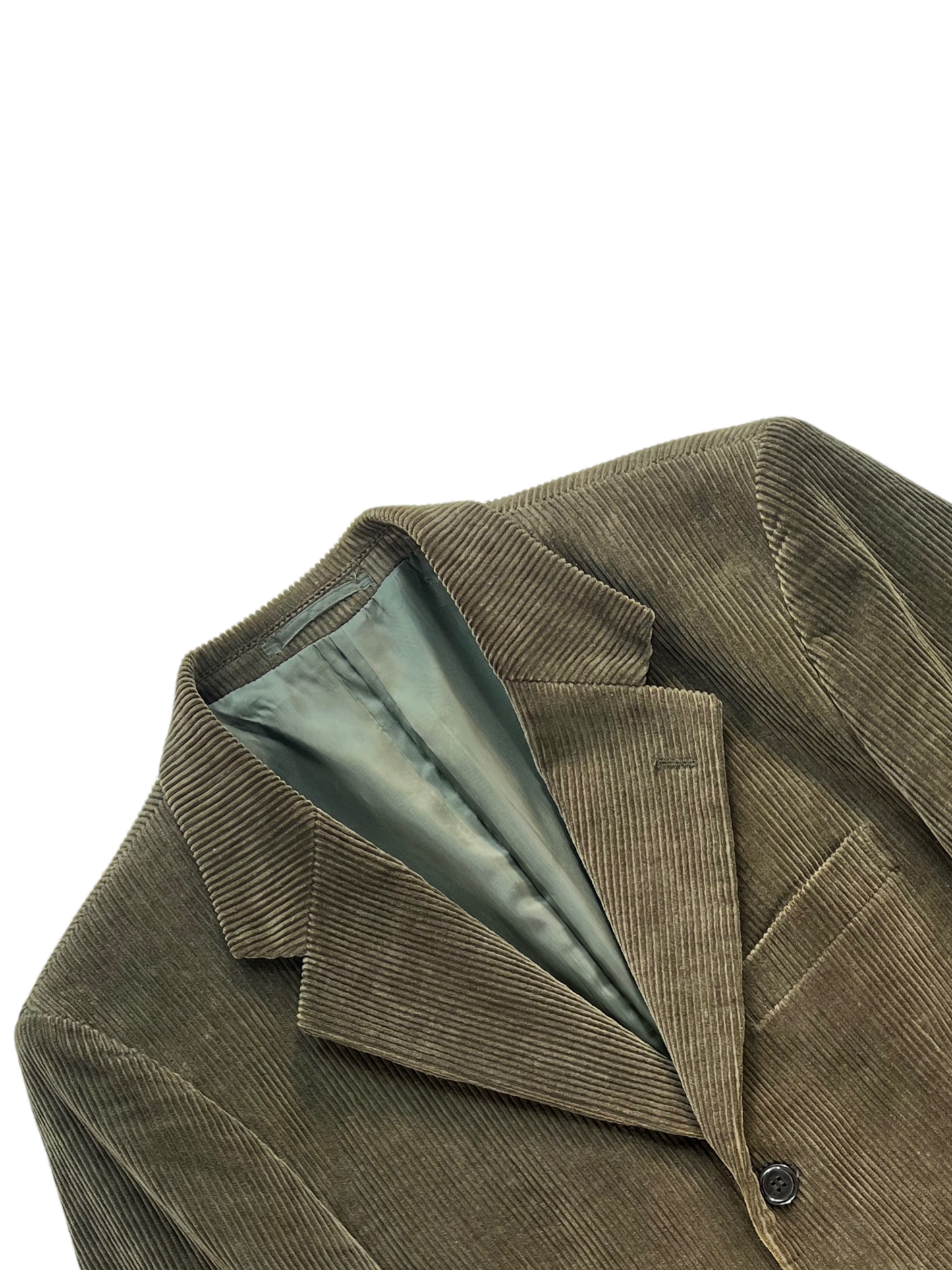 Giacca Blazer Vintage - velluto a coste verde