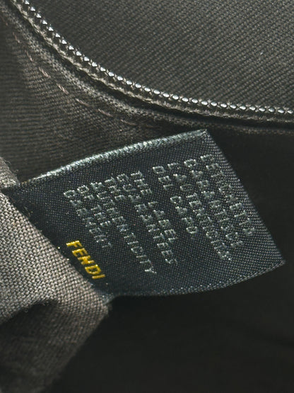 FENDI - Shopper Zucca Canvas & Leather
