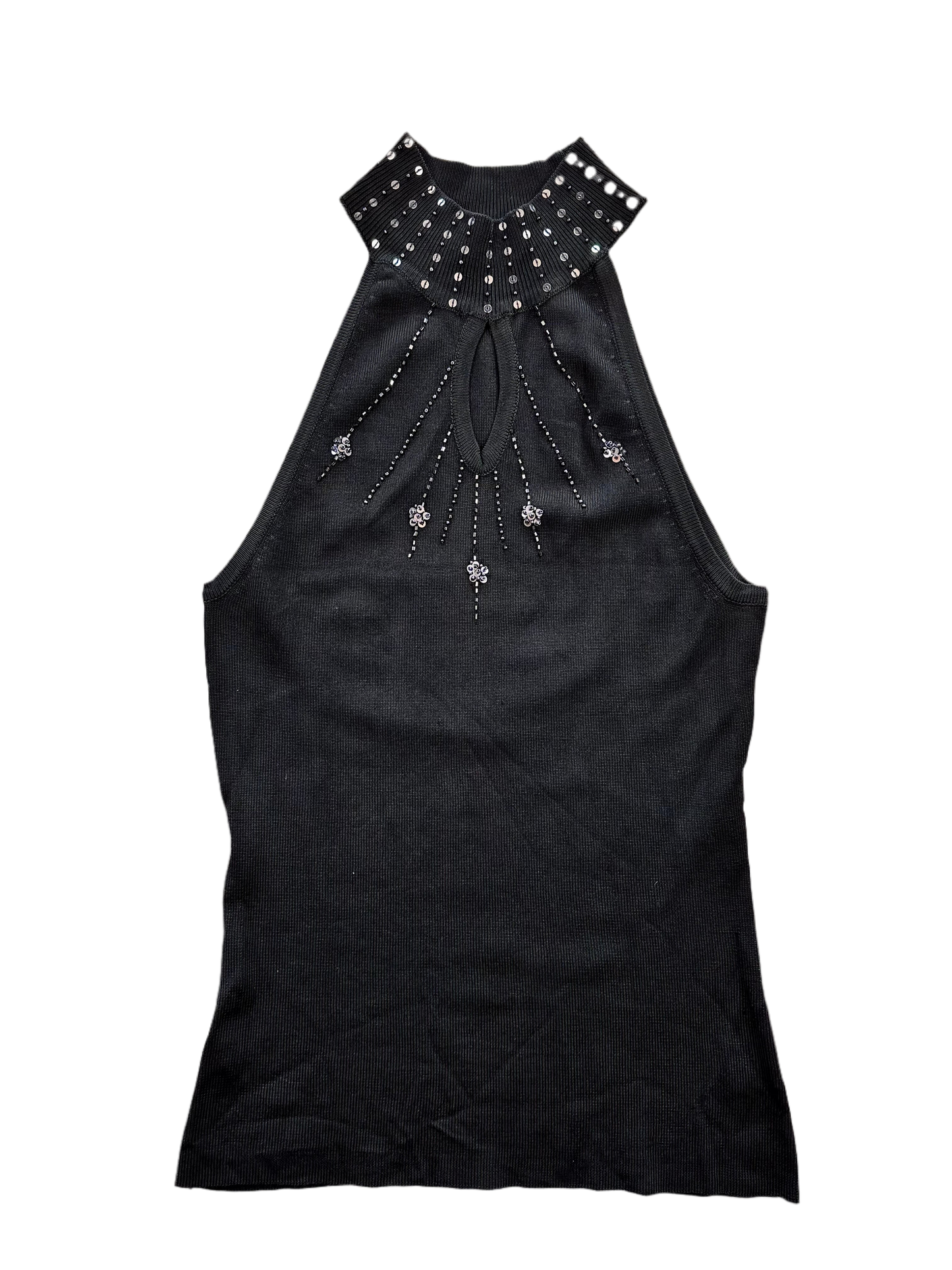 Y2k pailettes top
