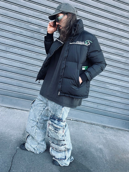 PRADA – Piumino Tech Logo Green Ediction