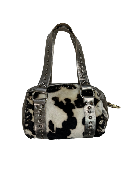 DOLCE & GABBANA – Mini Barrel Cowhide Studded Edition