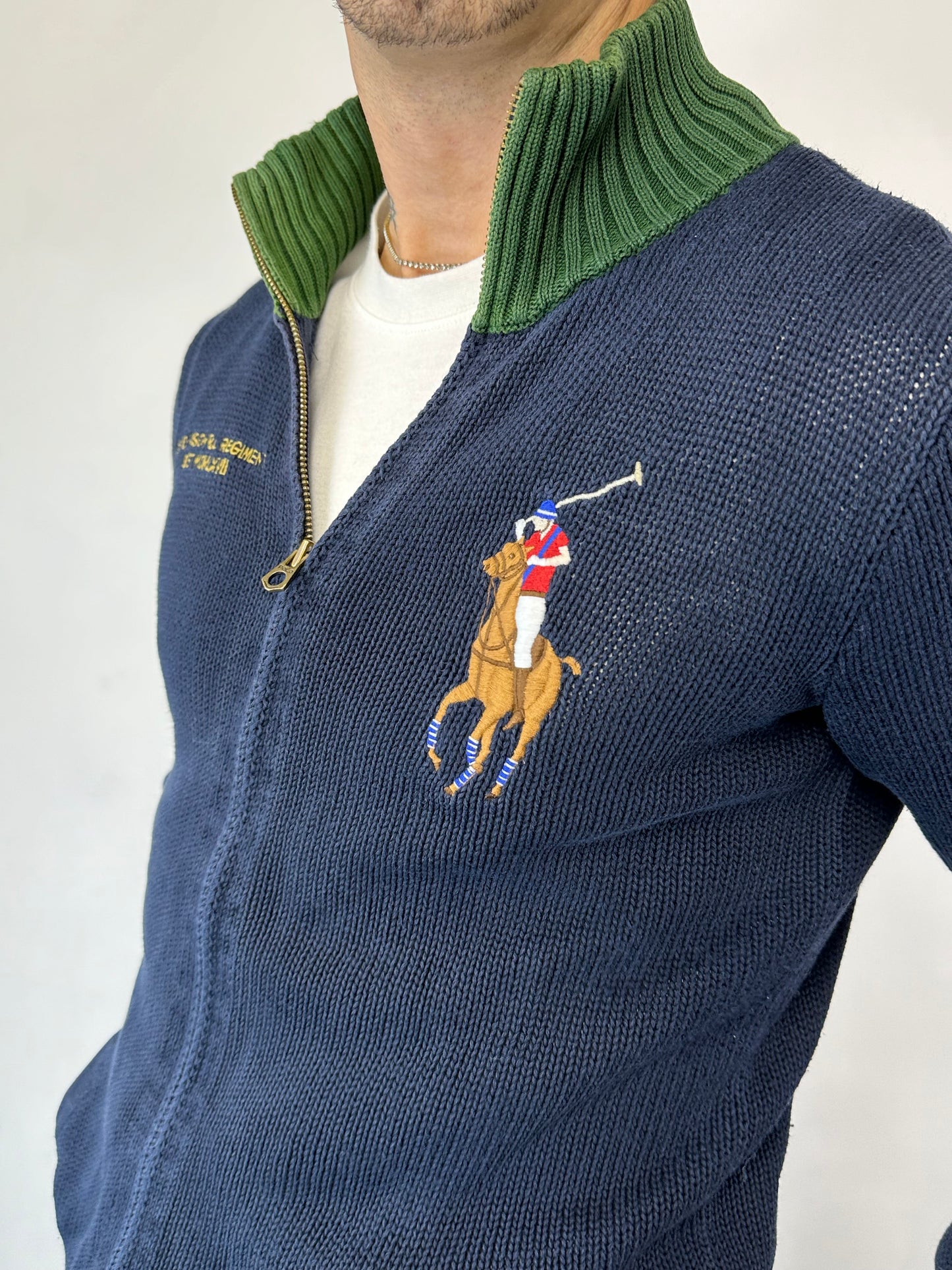 POLO RALPH LAUREN -  DESCRIZIONE Maglione con zip