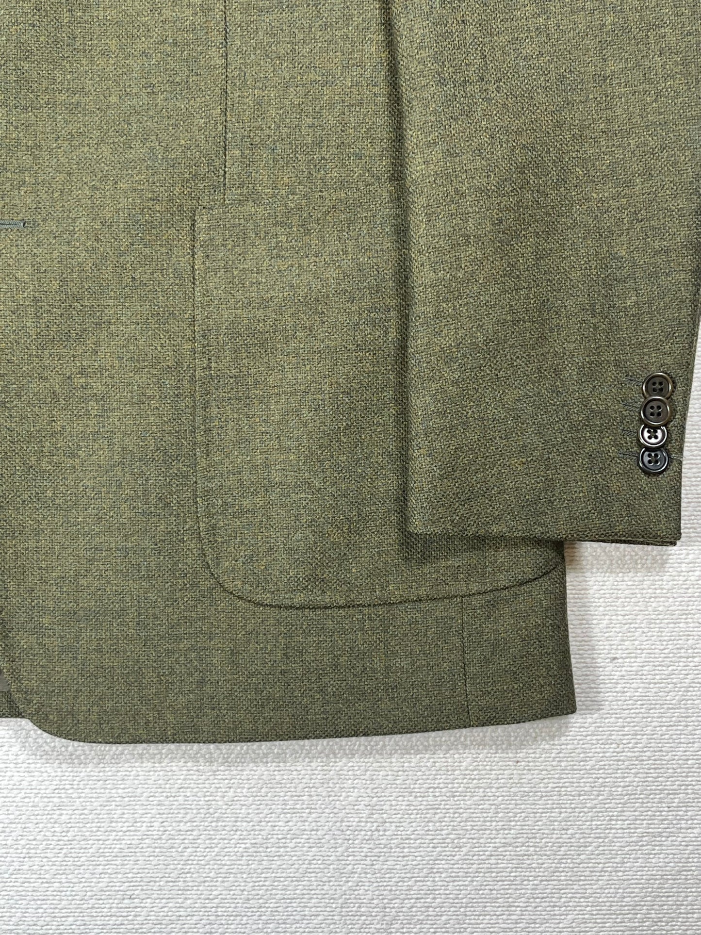 Giacca Blazer Vintage - Lana e cashmere verde