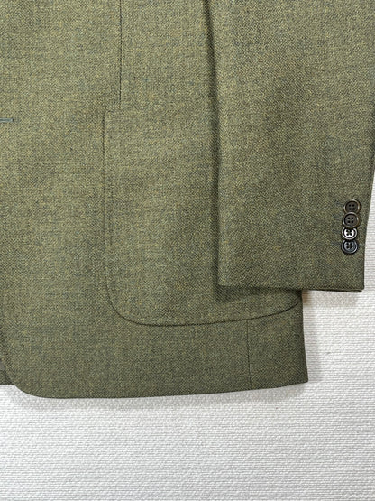 Giacca Blazer Vintage - Lana e cashmere verde