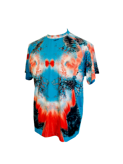 ROBERTO CAVALLI – T-shirt Adstract Animal Print | L