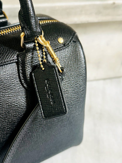COACH - Mini Bennett Satchel F57521 in pelle nera