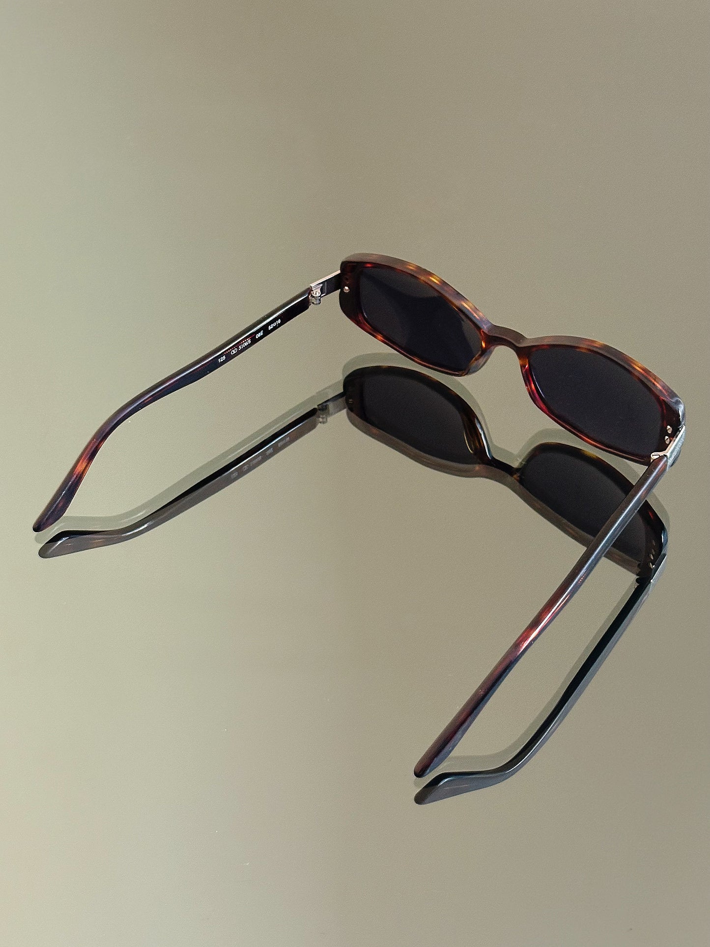 VALENTINO - Occhiali da sole vintage – tartarugati Made in Italy, Y2K