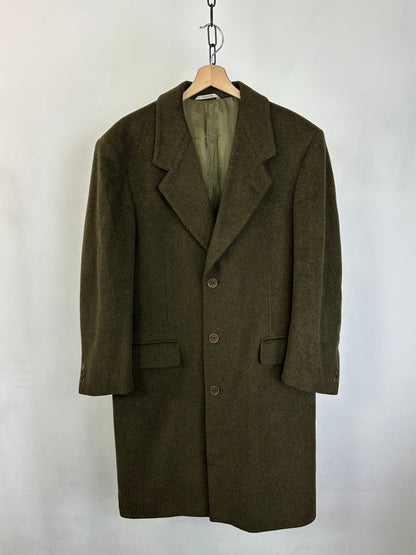 Cappotto Vintage Made in Italy – Lana & Cashmere | Verde Bosco
