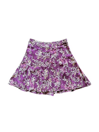 Gonna Esprit a pannelli con fantasia floreale lilla – Romantic chic