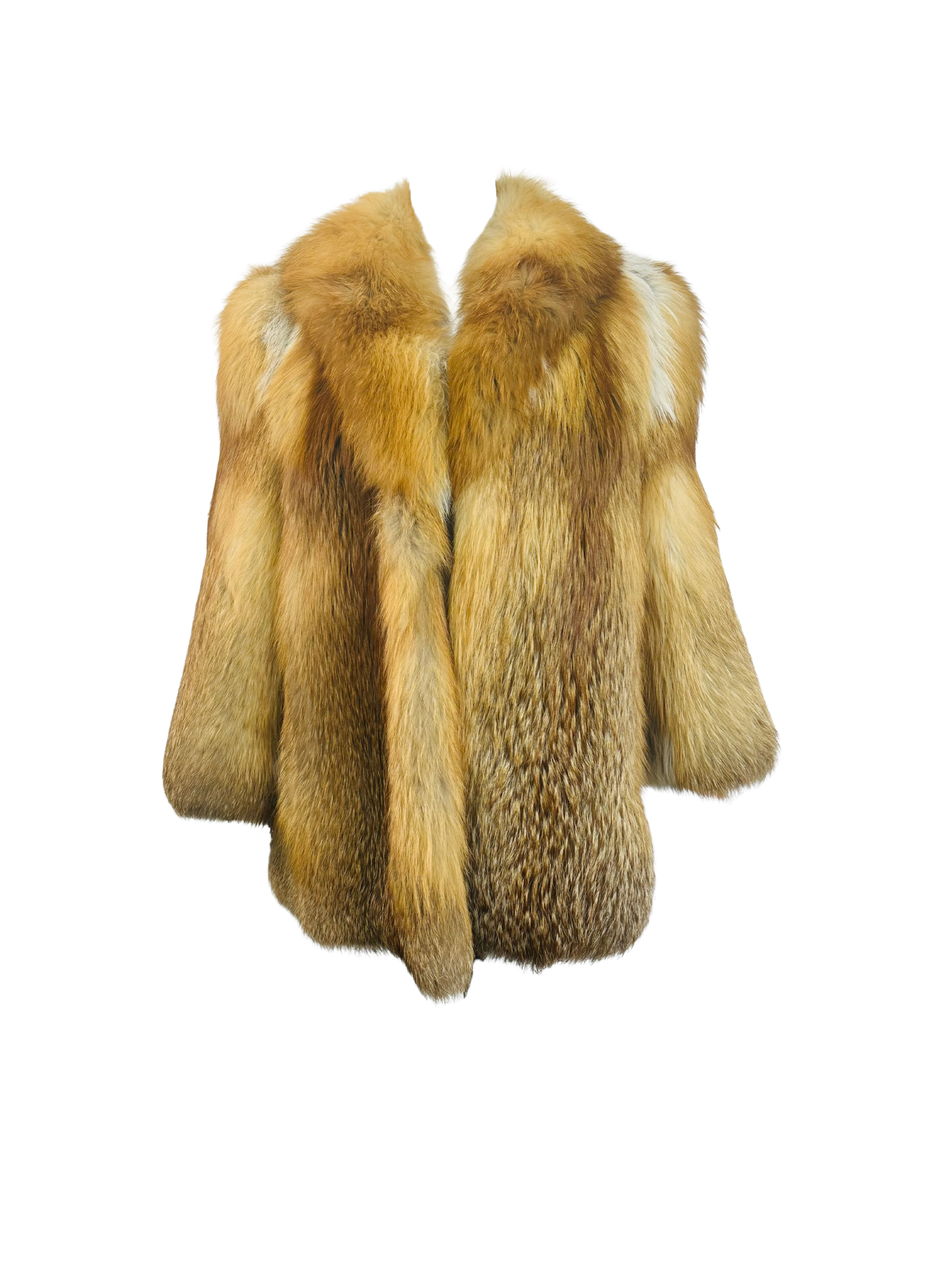 Pelliccia In Vera Volpe Rossa