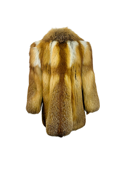 Pelliccia In Vera Volpe Rossa