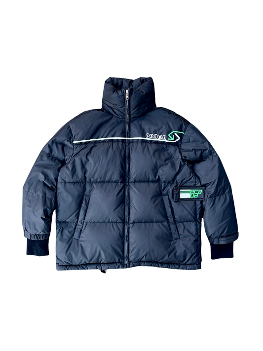 PRADA – Piumino Tech Logo Green Ediction