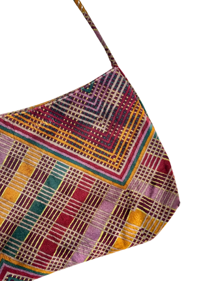 MISSONI - Borsa multicolor stampa geometrica