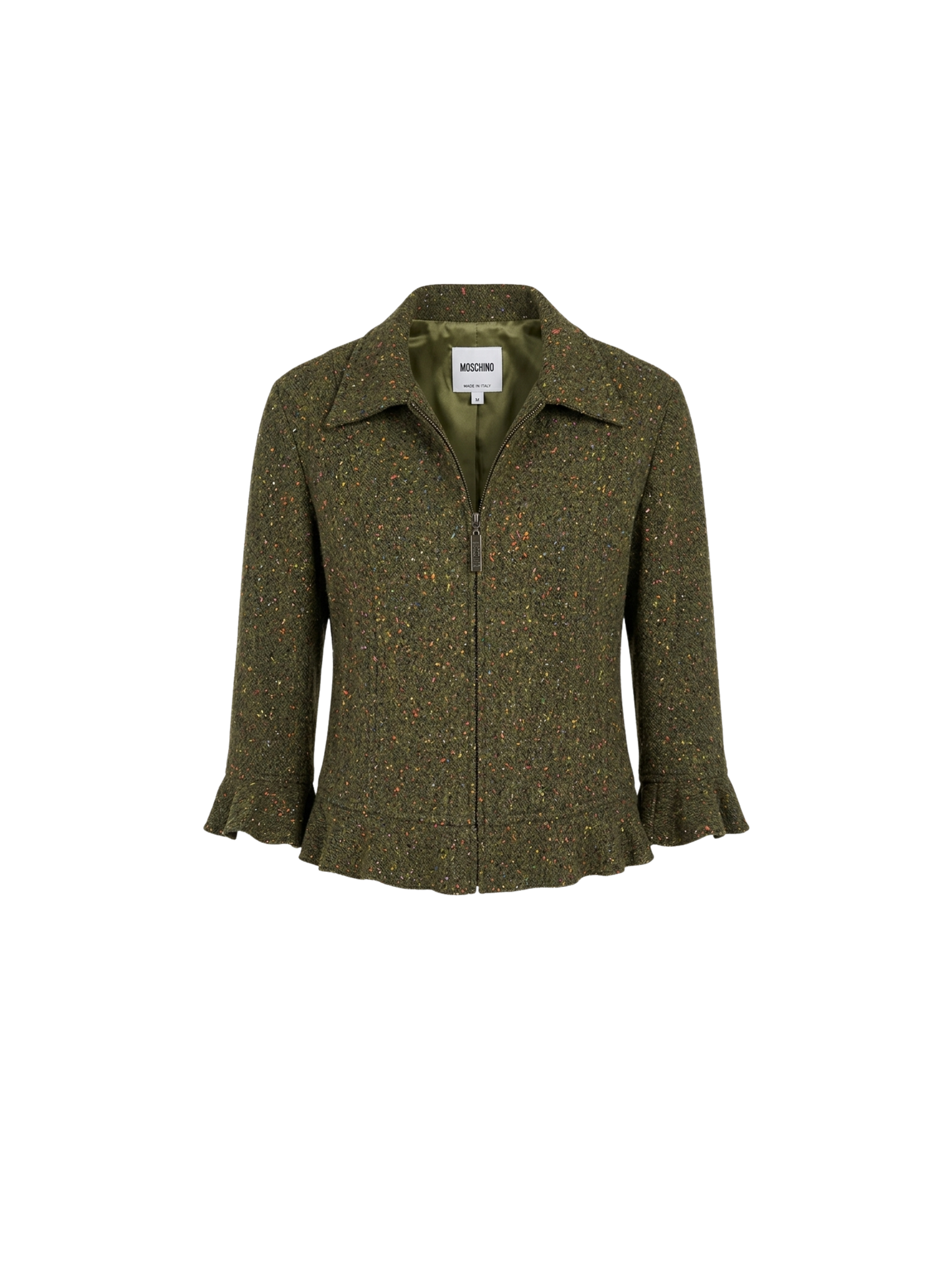 MOSCHINO JEANS - Giacca Cropped in Tweed Mélange