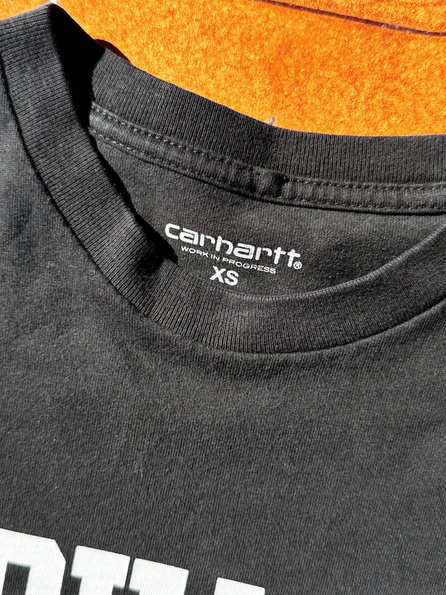 CARHARTT - T-shirt Front Logo – Black