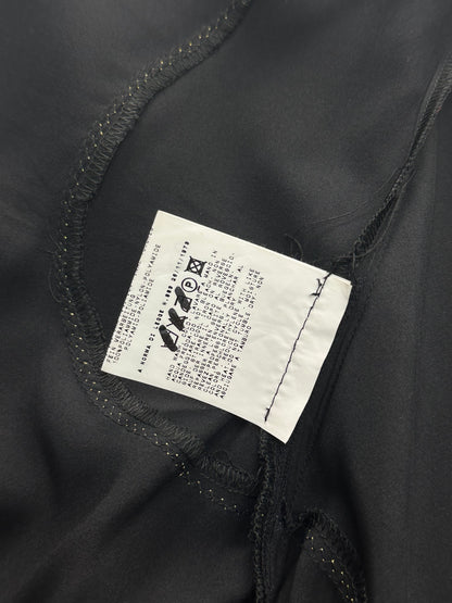 JUST CAVALLI - Tubino nero con pizzo oro