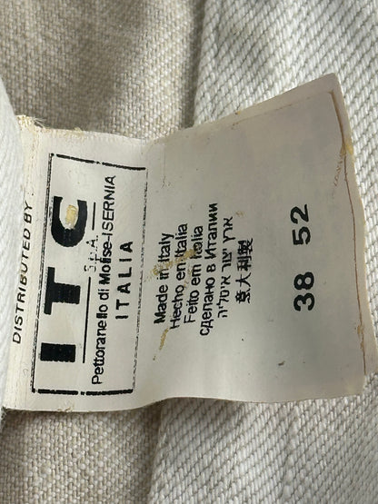 GIANFRANCO FERRÉ – Jeans Bianchi con dettagli logo dorati