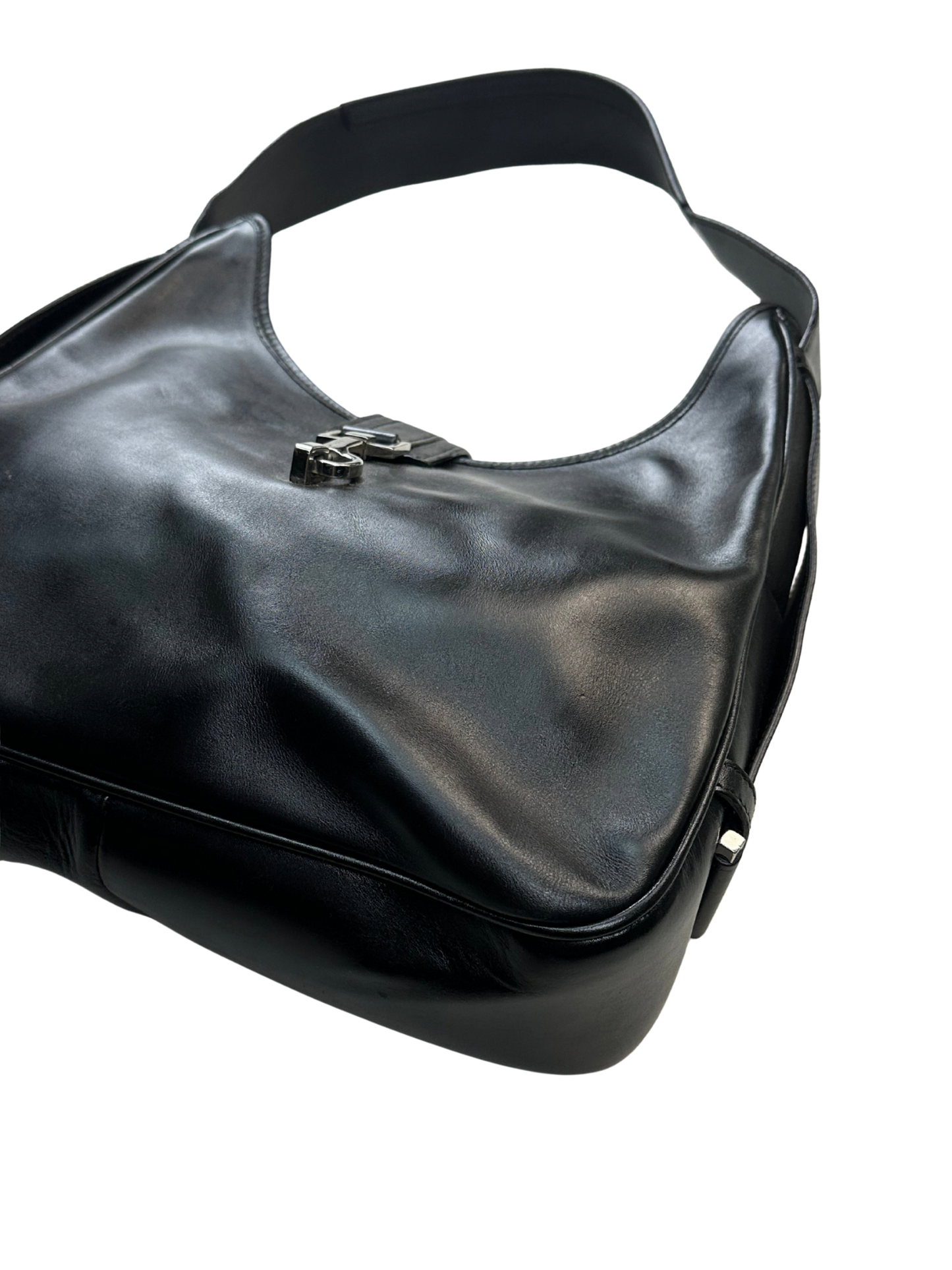 GUCCI - Jackie Hobo in Pelle Testa di moro Vintage
