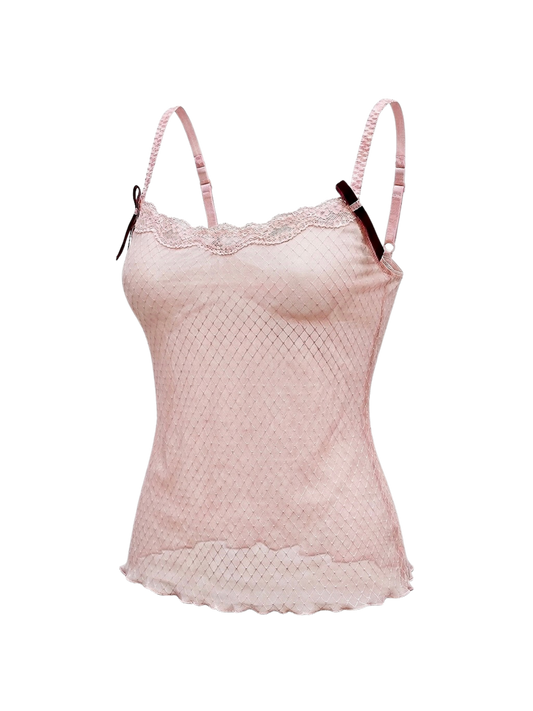 Y2k micromesh top
