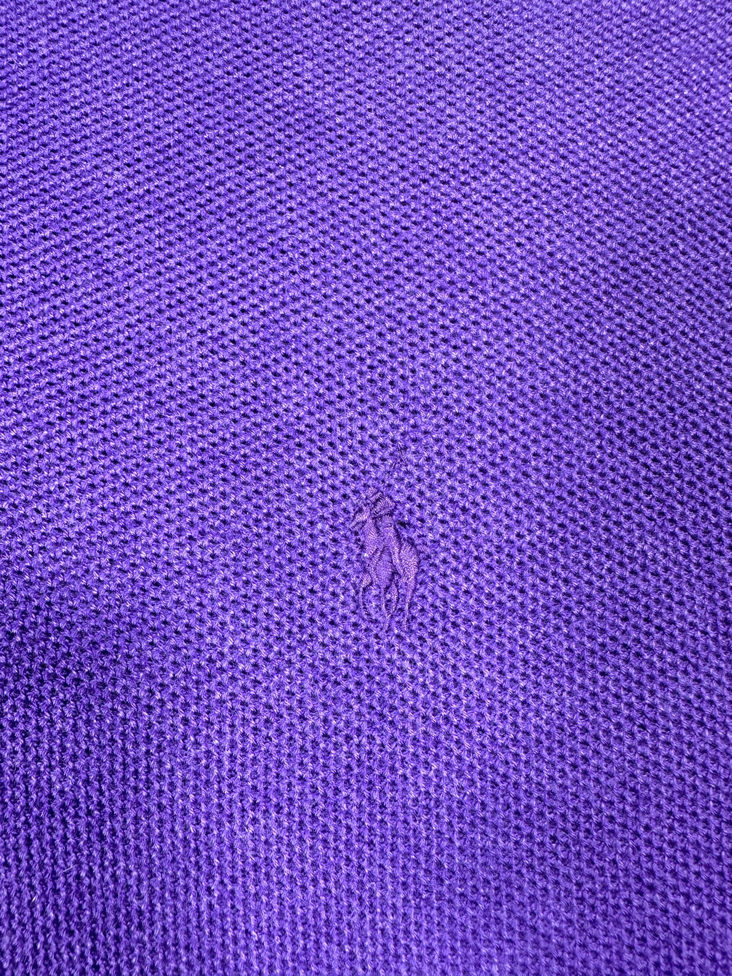 POLO RALPH LAUREN - Pullover viola zip