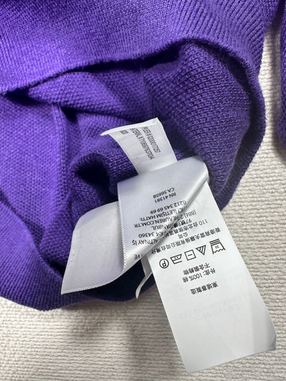 POLO RALPH LAUREN - Pullover viola zip