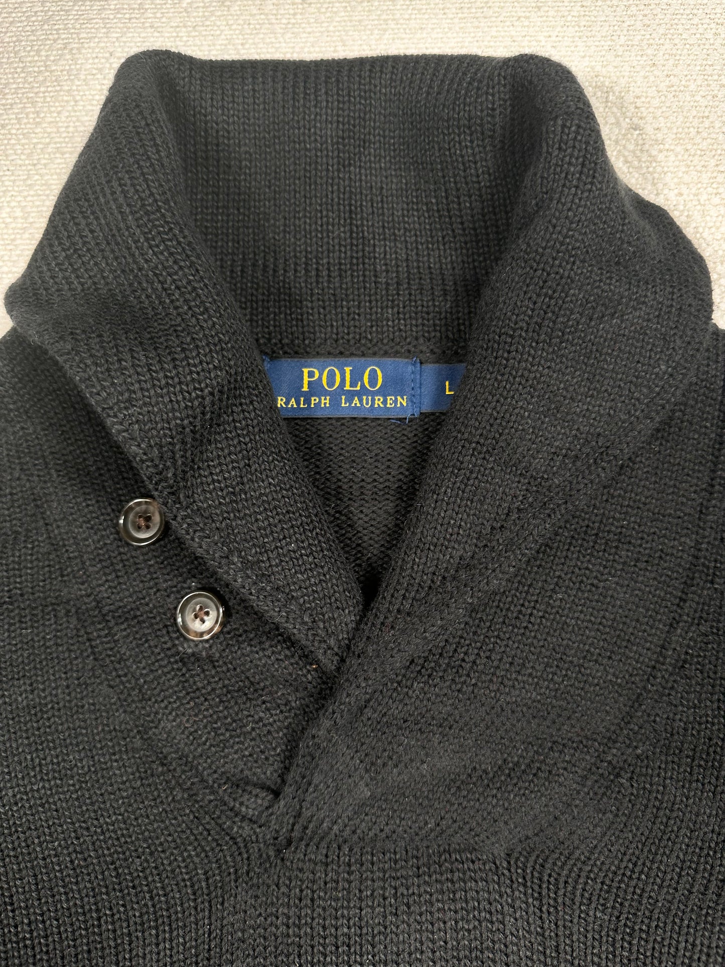 POLO RALPH LAUREN - Pullover nero